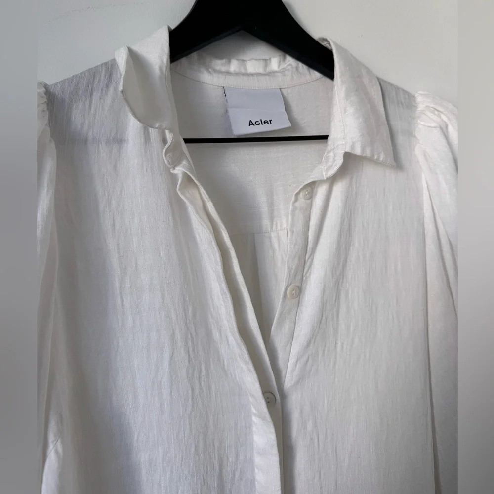 Acler Sherwood Dress in White - Size S - Picture 9 of 13